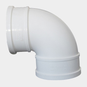 龙财管道 90度弯头（PVC-U）