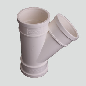 龙财管道 斜三通（PVC-U）