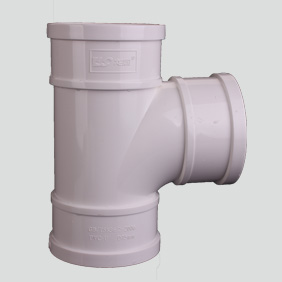 龙财管道 顺水三通（PVC-U）